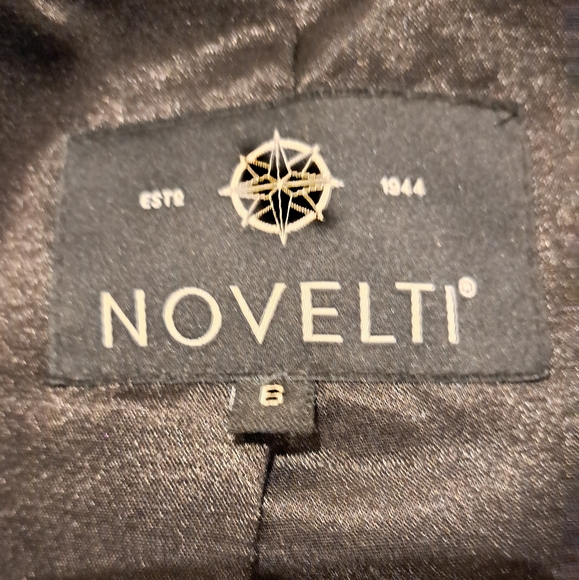 NOVELTI | Black wool coat - Picture 4 of 4